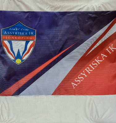 Assyriska IK flagga ensidig