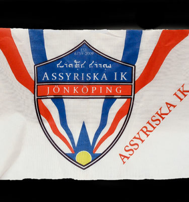 Assyriska IK flagga ensidig